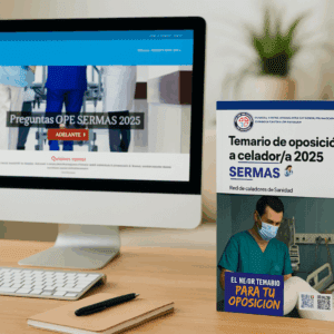 Pack OPE Celador SERMAS 2025 | 1 Libro Legislación + Plataforma Online – Red de Celadores de Sanidad